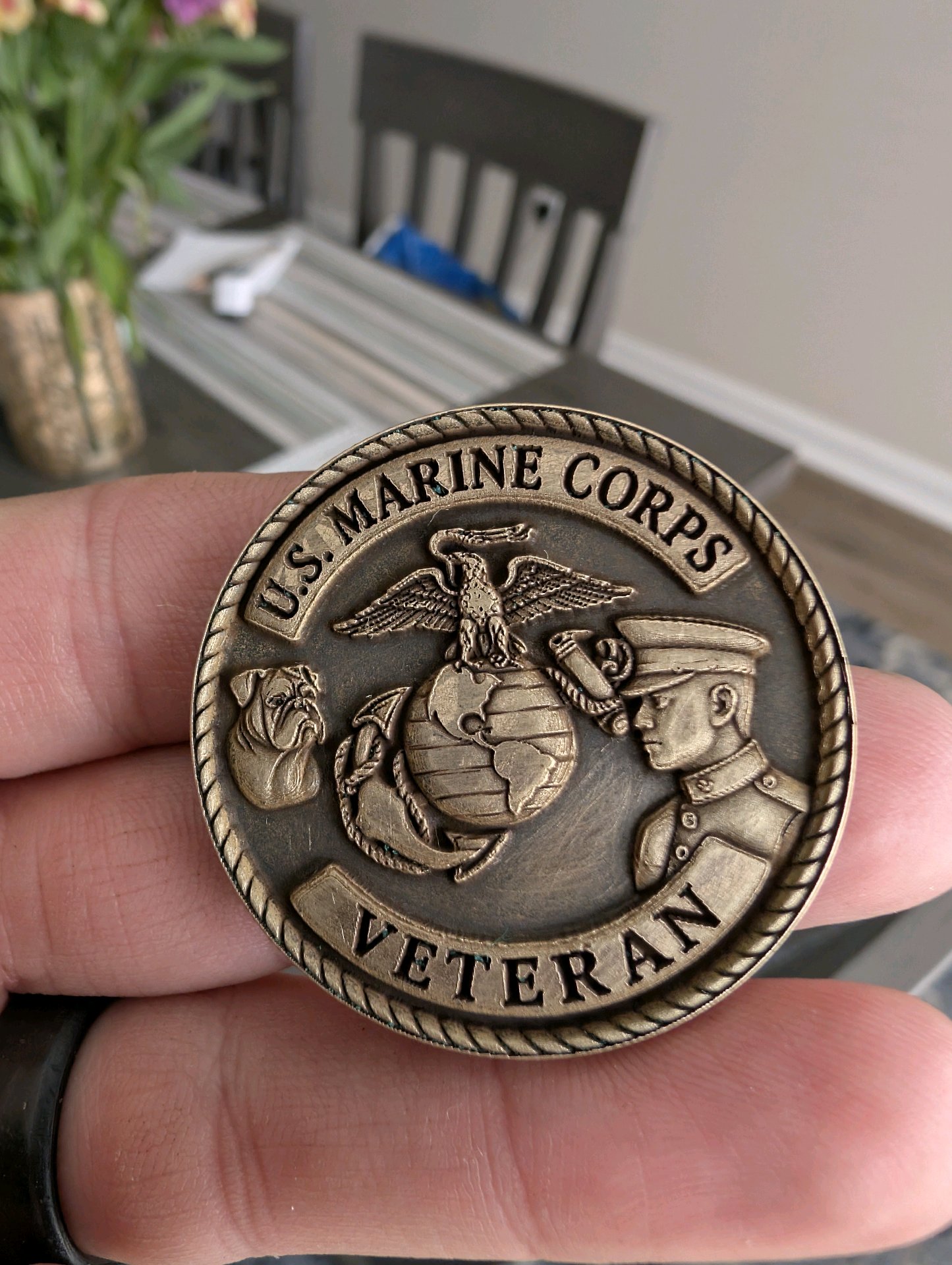 USMC Veteran Coin